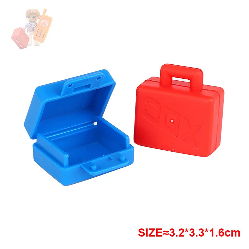 Big Size Building Blocks Amusement Park Accessories Slides Seesaw Swing Carousel Furniture Assembly Children\'s Toys City Gifts