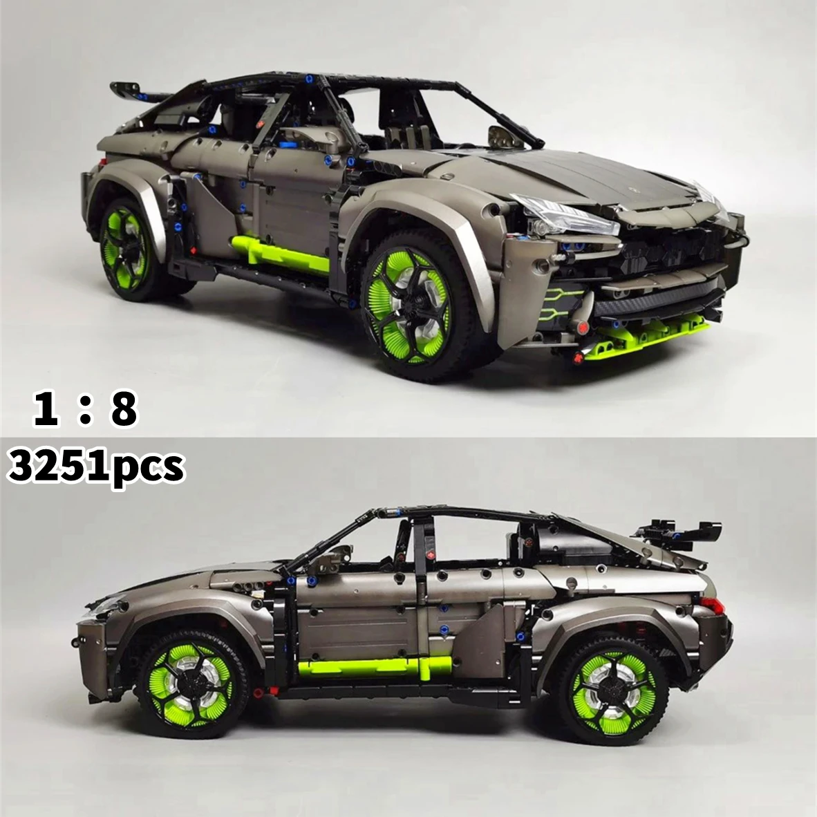 IN STOCK Lamborghinii Urus SUV Sports Super Car Off Road APP RC Motor Technology Compatible MOC Building Blocks Bricks Toys