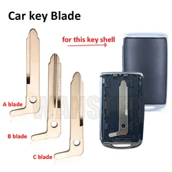 Car Remote Car Smart Key Emergency Insert Uncut Blade Blank for Mazda 3 6 MX-5 MIATA CX-9 CX-3 CX-5 CX-30 Axela CX-4 CX-8 CX9