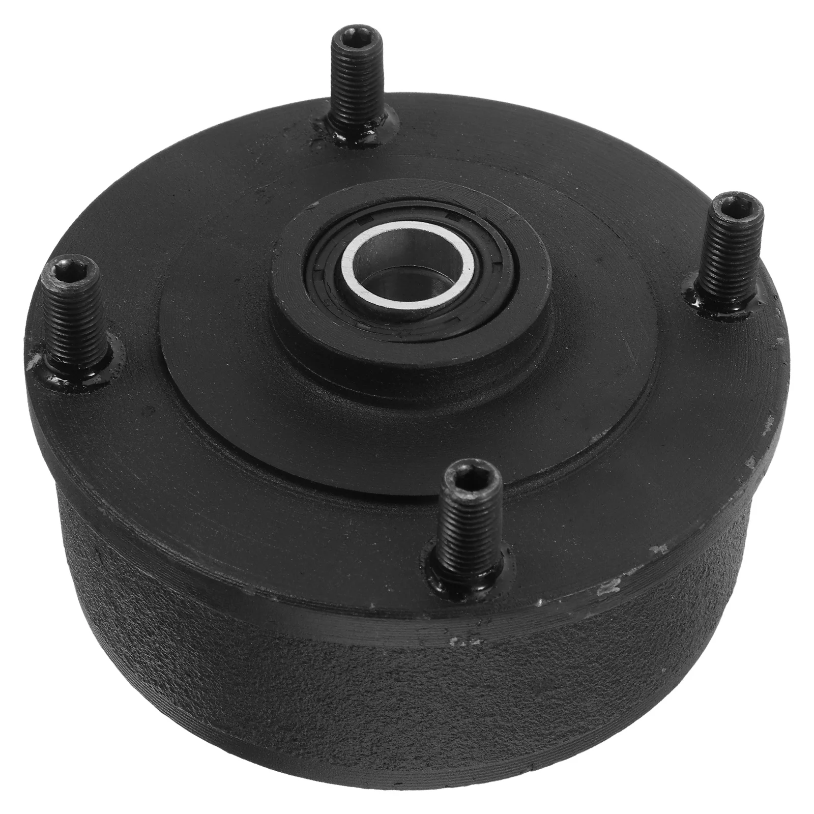 

Atv Brake Drum Replacement Heavy Duty Metal Construction for Stable Braking on Sand Mud Mountain Terrains Quad Front Hubs Sturdy