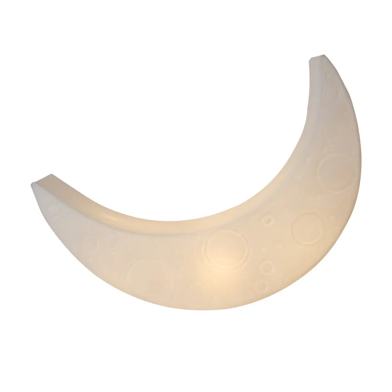 Moon Lounge Chair Lamp Nordic Net Red Living Room Outdoor Sample Room Lawn Lamp Factory Homestay Lawn Lamp