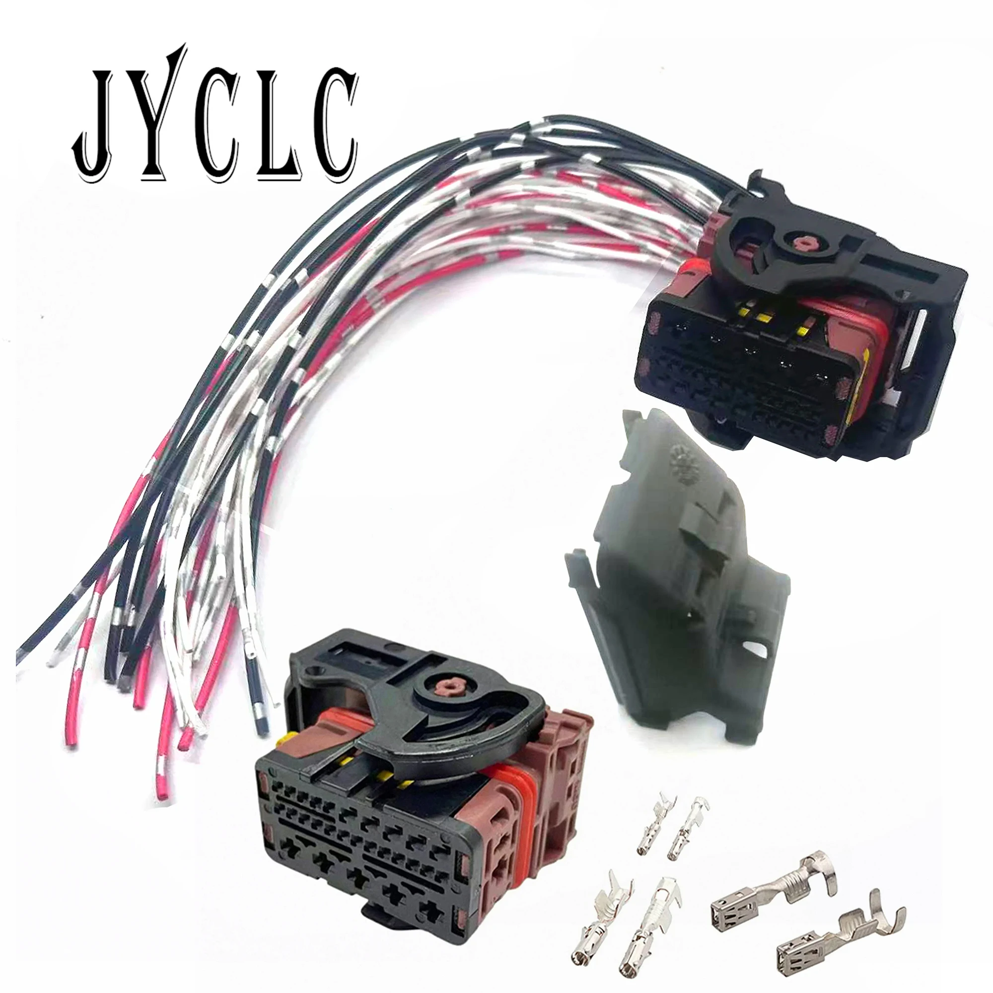 

1 Set 28 Pin Automotive Harness Connector 64318-1011 Automotive Engine Compartment Plug for Peugeot Citroen