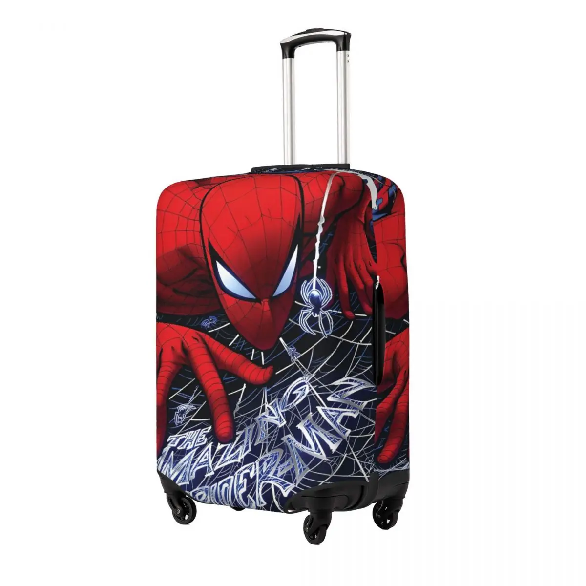 Spider-Man Superhero Luggage Cover Fits 18-32 Inch Suitcases Elastic Suitcase Cover Protector Travel Accessories