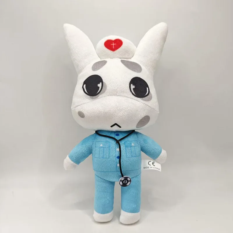 NEW Animal Hospital Plush Doll Toy Horror Game Blue Dog Soft Stuffed Doll Toy Fans Collectible Gift Home Decoration image 3
