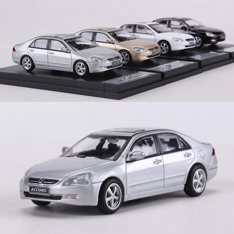 DCT 1/64 Honda 7th Generation Accord Car Alloy Motor Vehicle Diecast Metal Model Kids Xmas Gift Toys for Boys