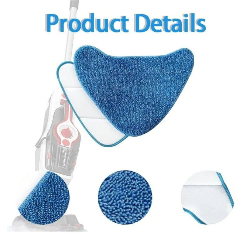 Sweeping Robot Replacement Part Microfiber Cloth Mopping Pads for WH21000