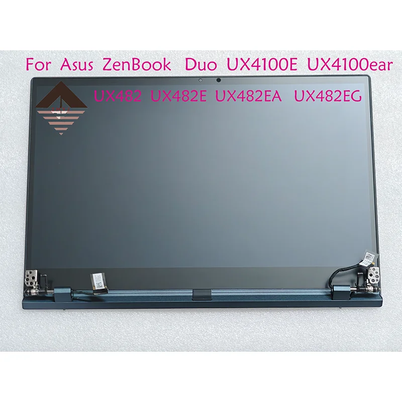 Original 14.0inch FHD LCD Screen For ASUS ZenBook Duo 2021 UX4100E UX482 UX482EA UX482EG UX4100EA Assembly With Touch Upper Part