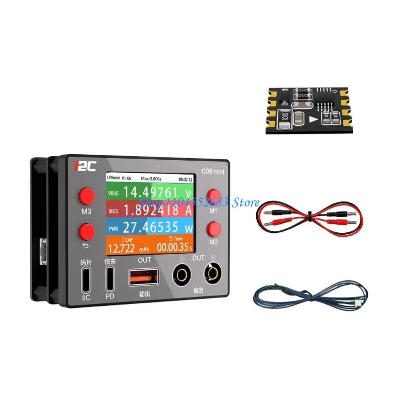 

Y6GD Амперметр формы волны для ремонта телефона, тест на зарядку, чтение, запись, технология быстрого сканирования, измерения,