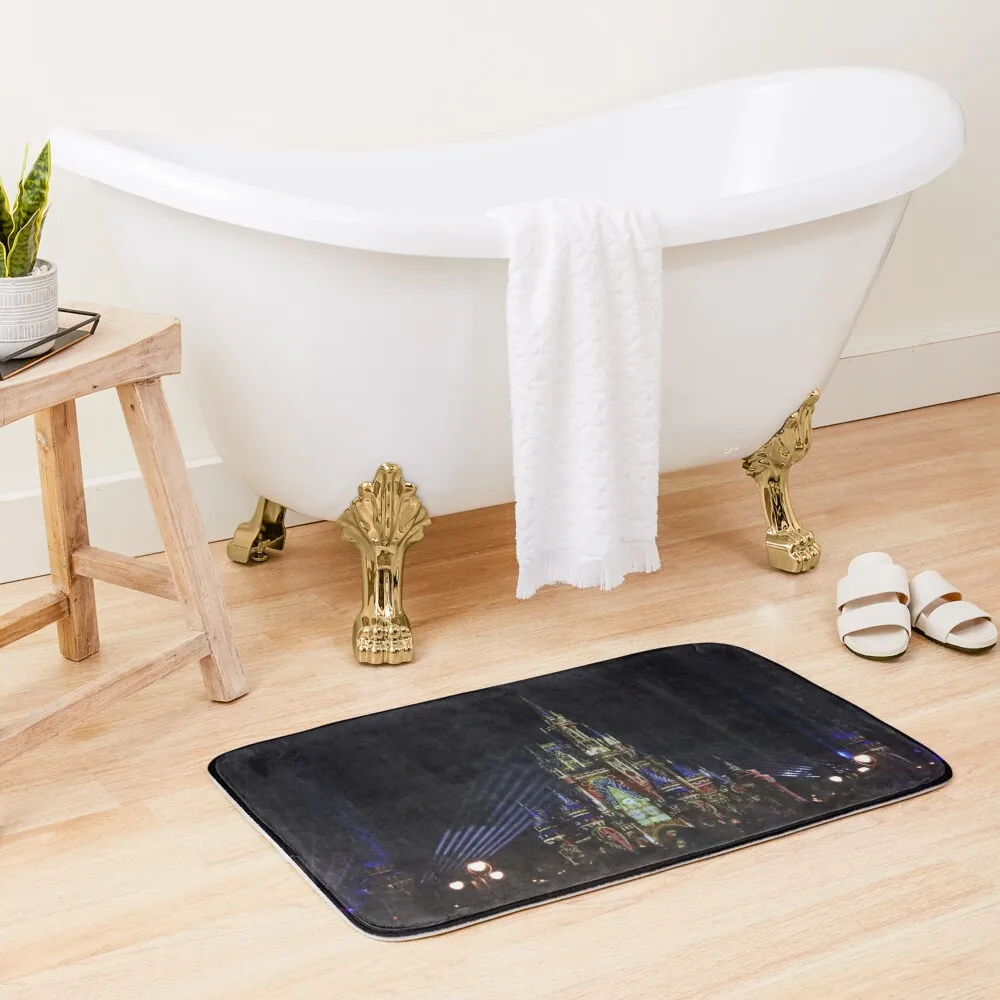 

Happily Ever After Castle Bath Mat Bathroom Foot Mat