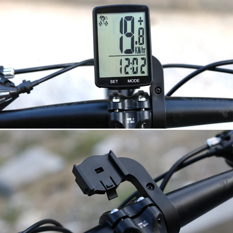 2.8 Inch Bike Computer Wireless Riding Bicycle Odometer Cycling Speedometer Stopwatch Backlight