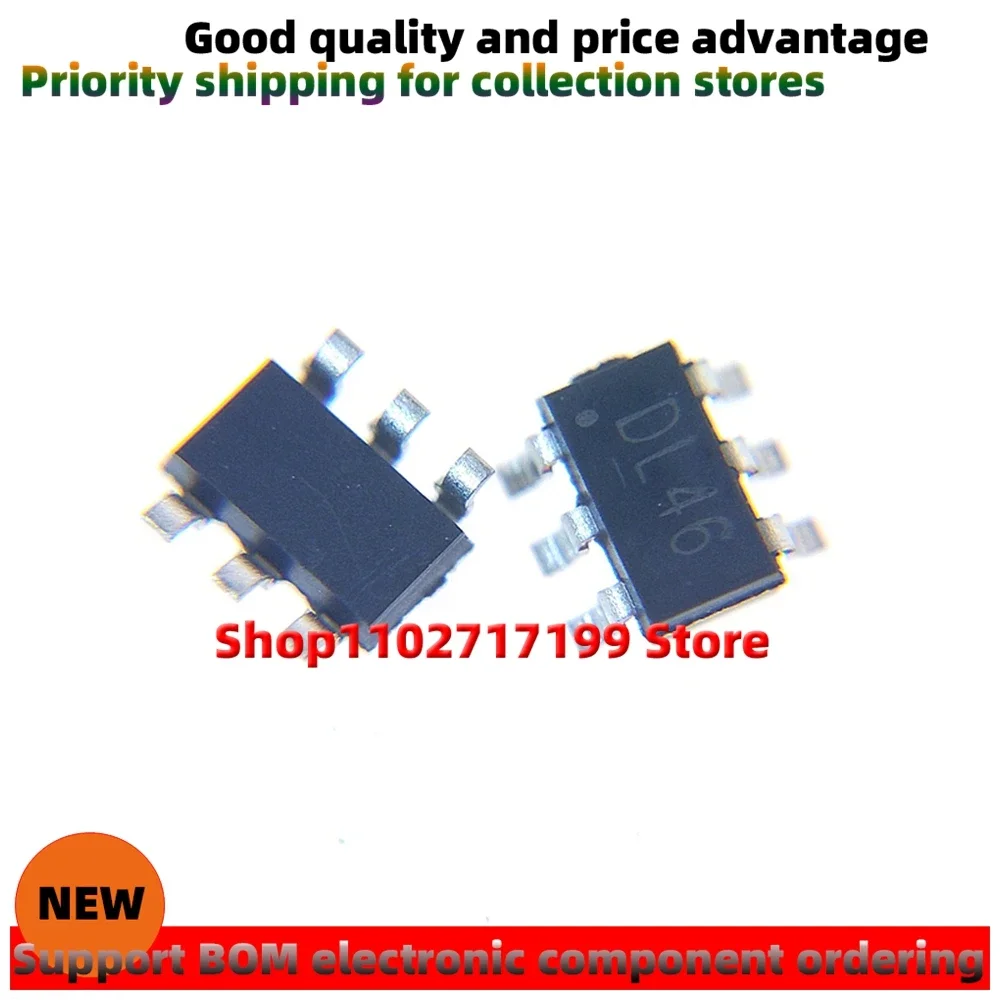 10-3000PCS/Per Pack DVIULC6-4SC6 Silkscreen: DL46 SOT-23-6 New ESD/TVS Electrostatic Protection Diode