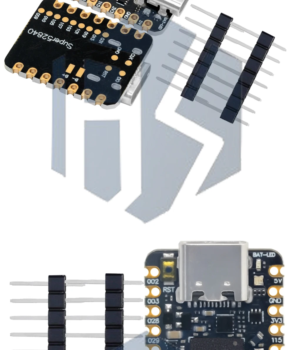 1~20 Stück NRF52840 Super-Mini-Entwicklungsboard, kompatibel mit Nice!Nano V2.0 Bluetooth-Lademanagement Pro Micro NRF52840 – Detail 5