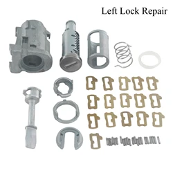 KIT de reparación de cilindro de cerradura de puerta izquierda y derecha para VW, PASSAT, SEAT, TOLEDO, LEON, AROSA, LUPO, 3B0837167/168