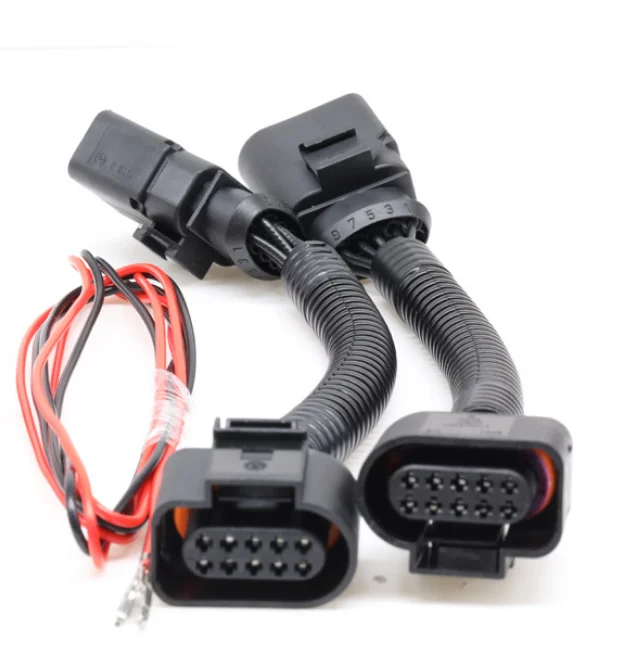 For VW Transporter T5 TO T5.1 FaceLift Headlight Conversion Adaptor Wiring Harness Connector Tool Kits Car Wire Accessories
