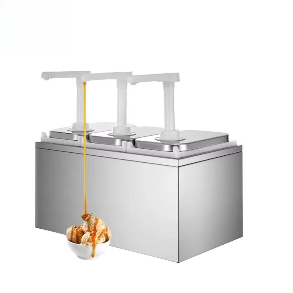 

2L * 3 metal sauce dispenser bottle with pressure pump for salad dressing tomato other beverage beverage accessories