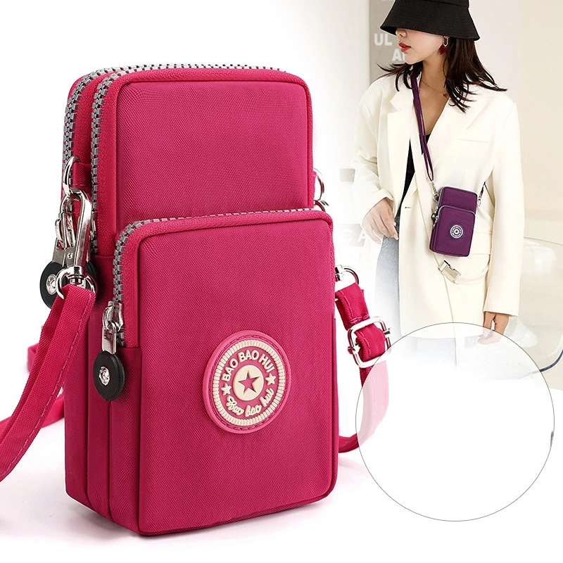 Pequenos Sacos De Ombro Nylon Mulheres Sacos Do Telefone Móvel Mini Feminino Messenger Purse Lady Carteiras Novo 2022 Feminino CrossBody Bag