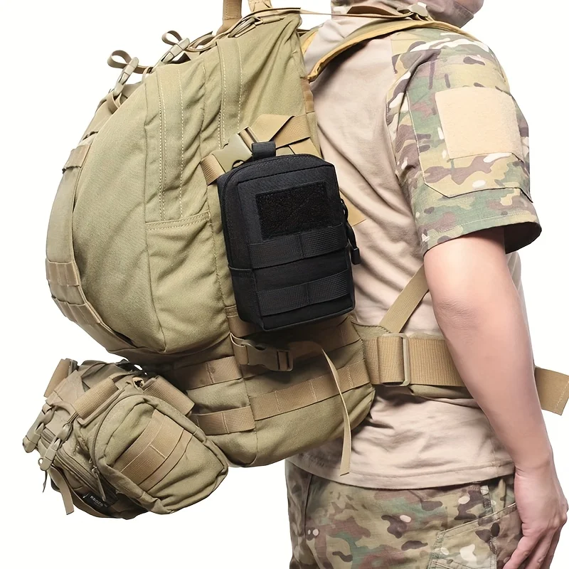 タクティカルアタッチメントパッケージ アウトドア EDC ポーチ ユーティリティ モール ウエストバッグ サバイバルツール 収納ポーチ 多機能ハンギングパック