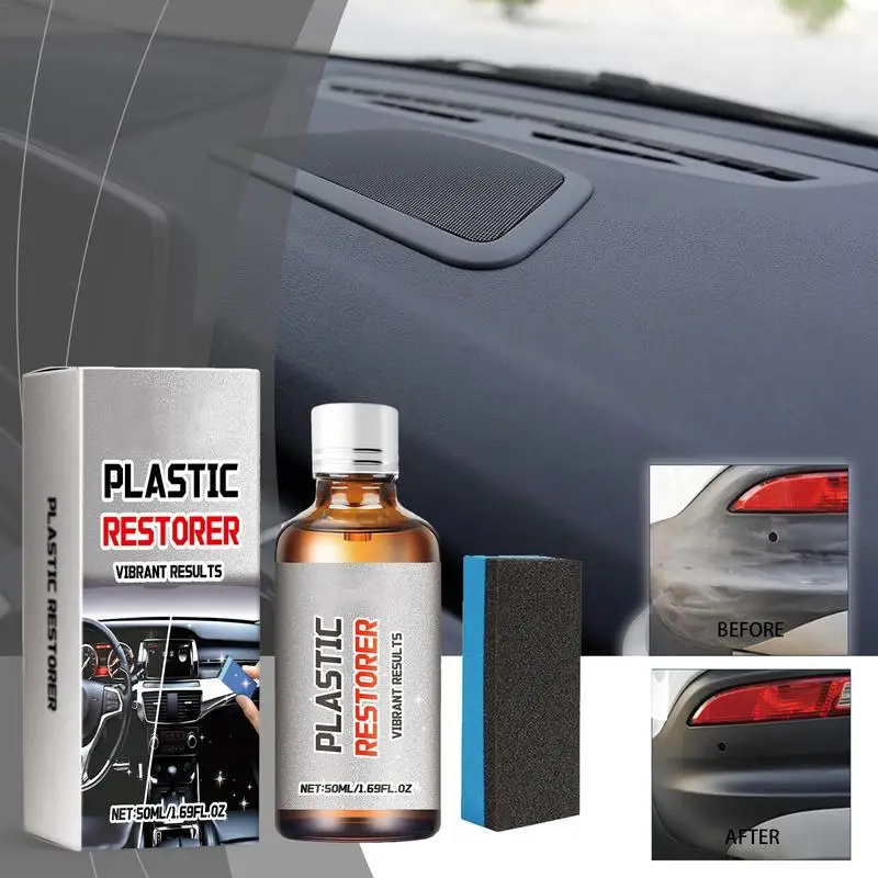 

Quick Car Restoring Liquid Interior Detailer Long Lasting Car Cleaner Non-Greasy Vehicle Detailing & Restoration For Instrument