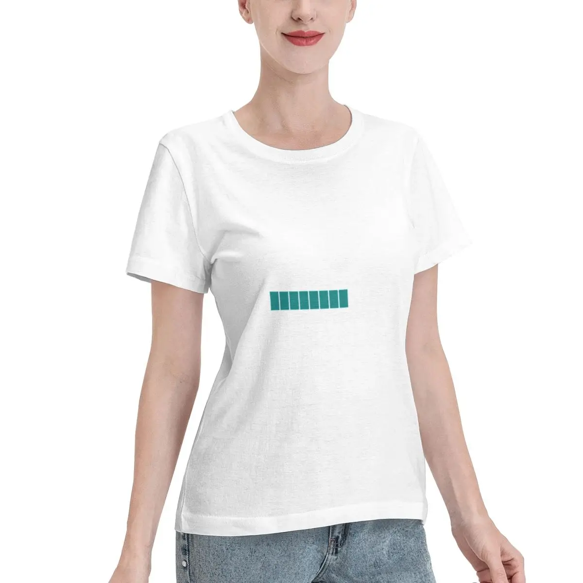 Plus Size Available Installing Muscles Please Wait Women's T-shirt Holiday Trendy Basic Tee