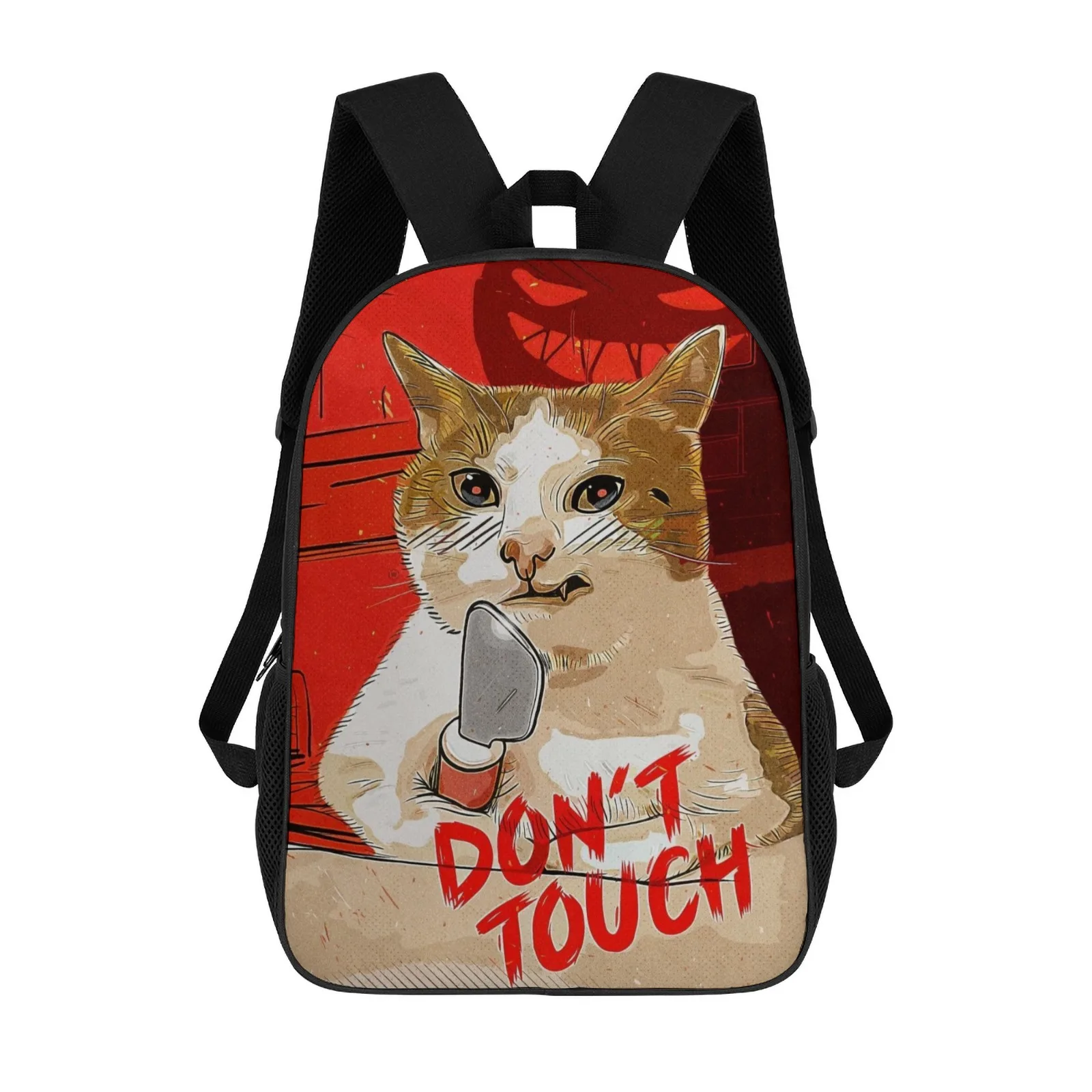 

Don Touch плакат Sac A Dos сумка для книг с принтом сумки для девочек 17-дюймовый школьный рюкзак сумка