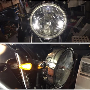 4 pçs universal motocicleta led turn signal light super brilhante 15 led indicador âmbar pisca estilo escala de peixe piscas moto acesso 10 principais vendas piscas de moto 4 - №6