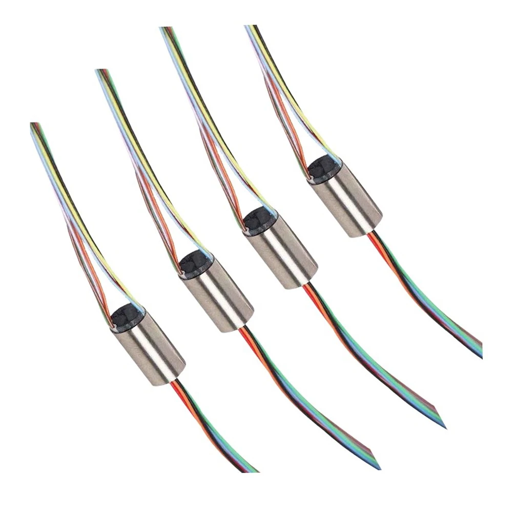 Slip Ring for Remote Control Aircraft and Rotating Camera Systems 2 4 or 6 Channel Conductive Rotary Joint 250mm Length