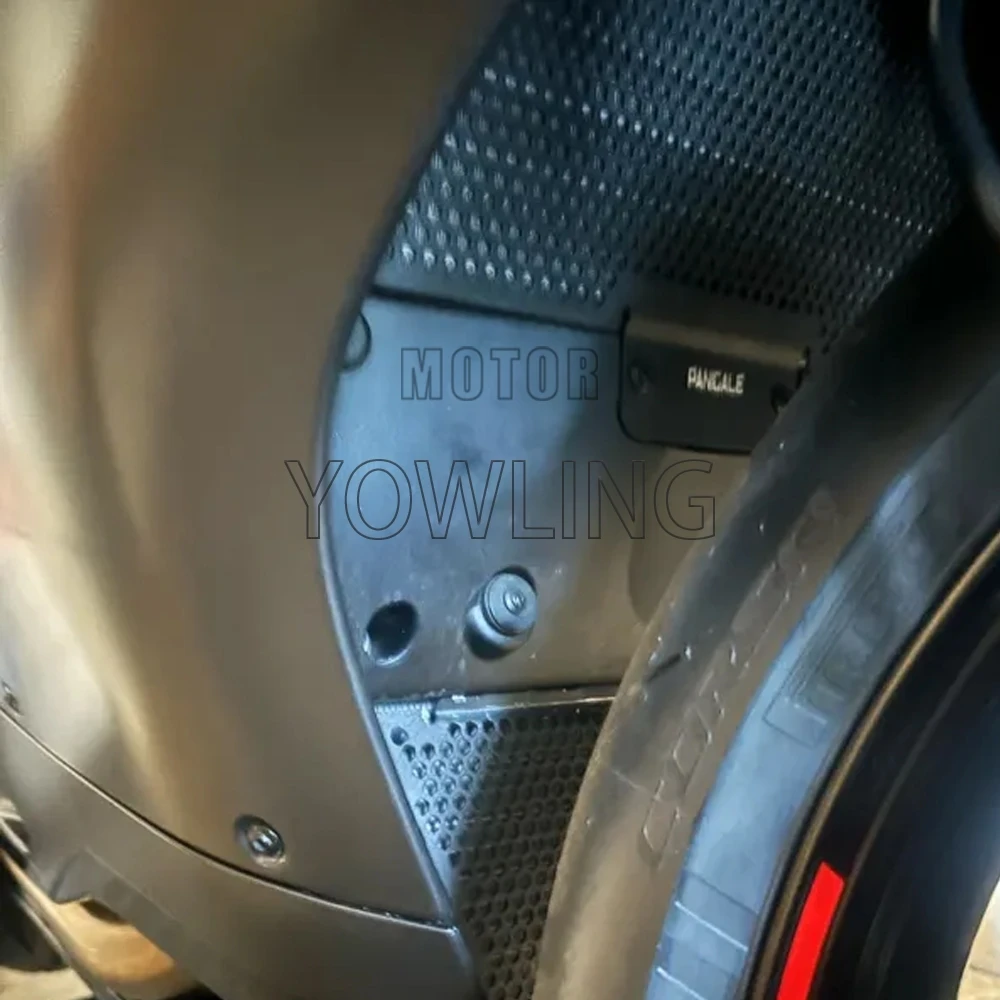 

Panigale V2 2025 Motorcycle Radiator Guard Grille Cover Protector Accessories For Ducati Panigale 899 959 1199 R S 1299 R FE/S