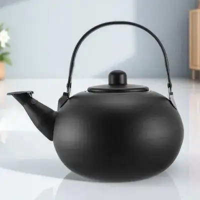 

Stainless Steel Tea Kettle Household Water Boiling Kettle Portable Lightweight Ready for Tea Coffee Oatmeal