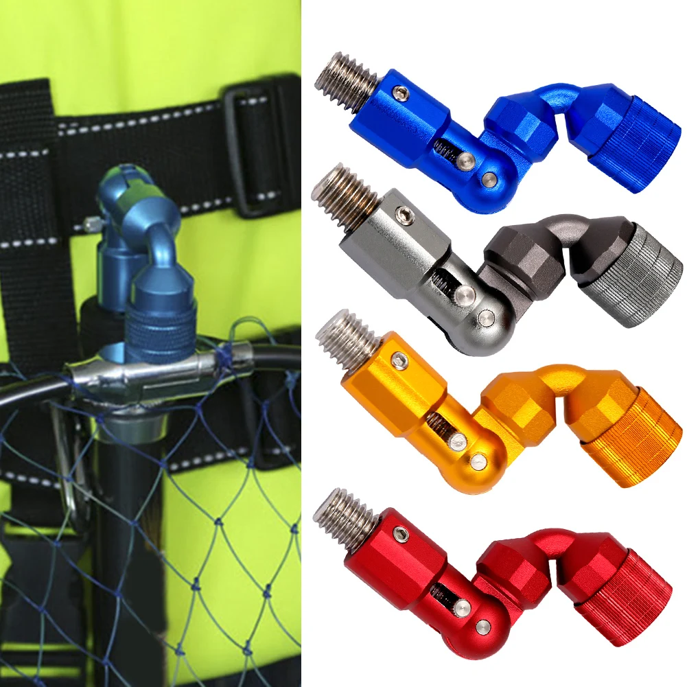 

Folding Joint 12mm/1/2inch Standard Head Quick Release Connector For Fishing Landing Net Adapter Landing Net Head Adapter