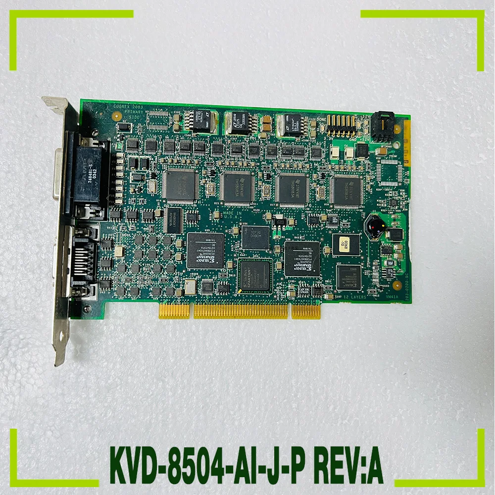 

For COGNEX 801-8504-02 Video capture card KVD-8504-AI-J-P REV:A