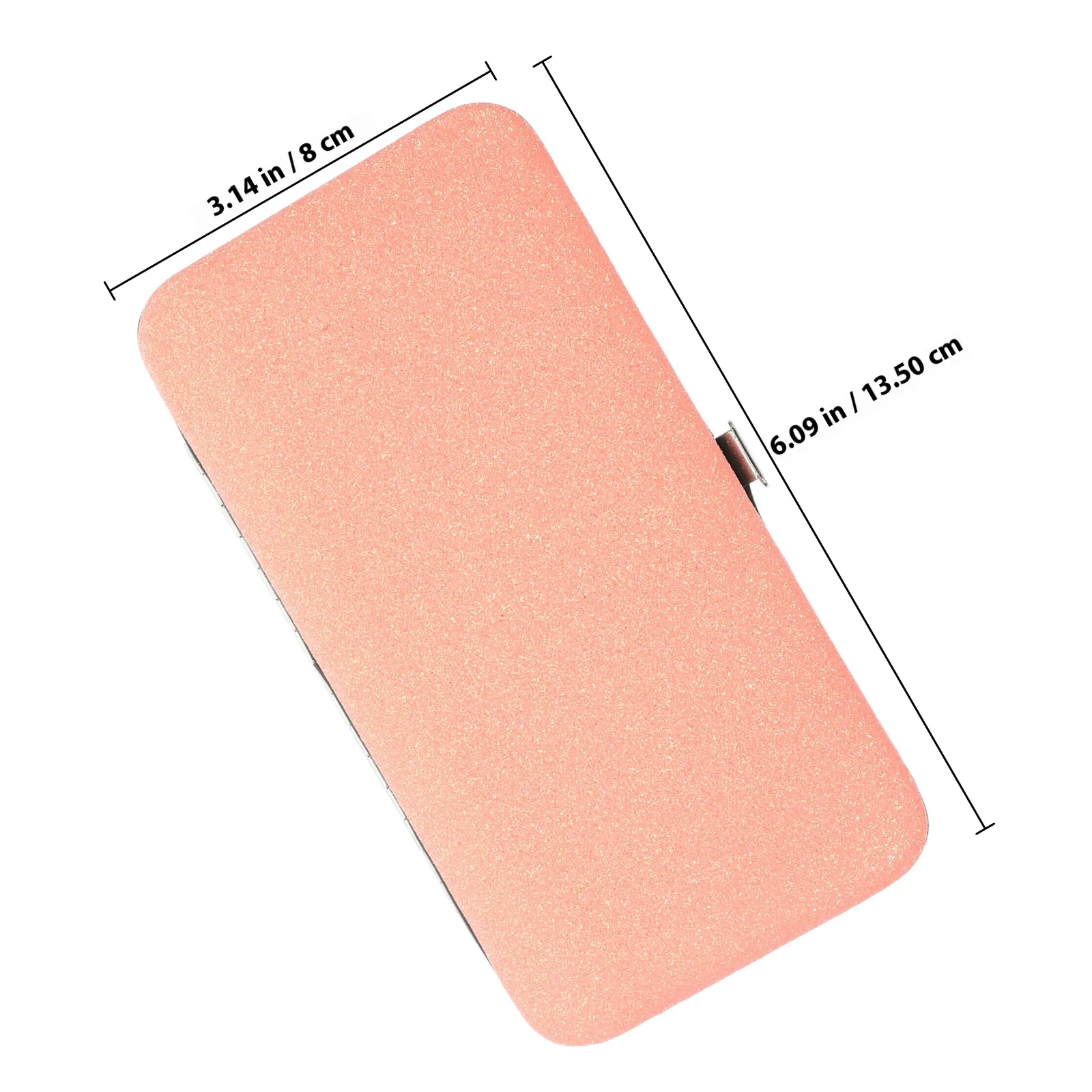 Scatola per pinzette per ciglia Custodia sottile portatile con chiusura magnetica Custodia per pinzette per trucco Portautensili per ciglia