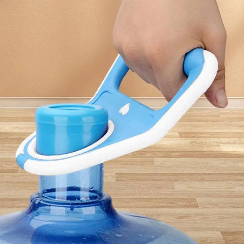 Non-Slip Water Bottle Carrier Handle, Ergonomic Grip Water Container, Anti-Slip Holder, Jarro de transporte