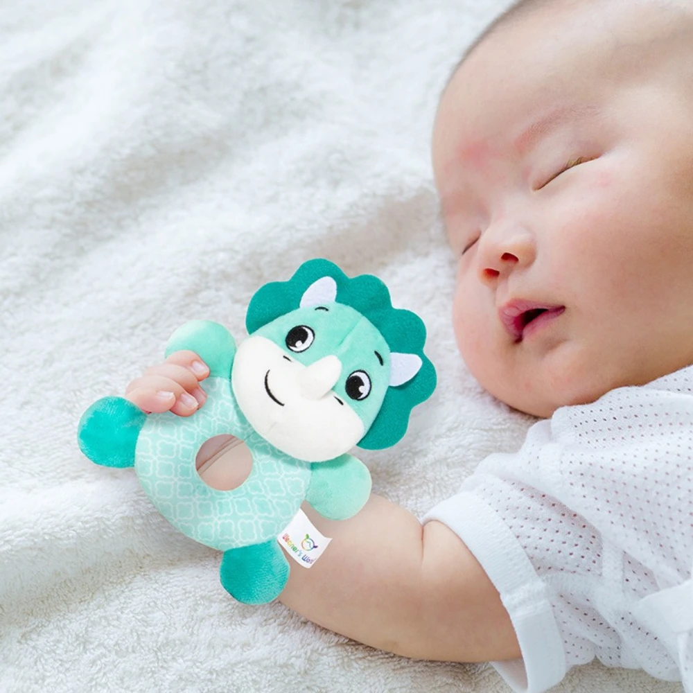 Handgekurbelte Glocke für Babys, Handgekurbelter Ring für Babys, Früherziehungsspielzeug für Neugeborene