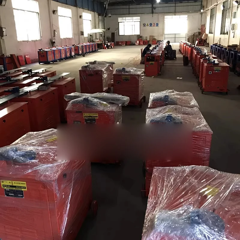 Máquina de dobra e corte de vergalhão hidráulico modelo 32 Equipamento de construção de dupla finalidade para corte de ferro e (personalizado)