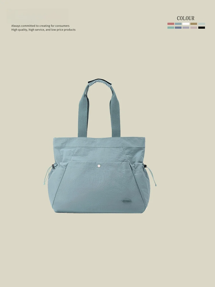 

Large Capaci Nylon Student Class oulder Bag Women's Tote Bag Spring 2025 Durable Casual Sle Waterproof Handbag