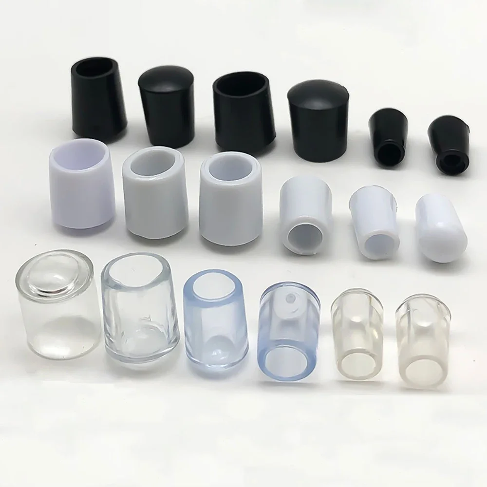 PVC Soft Rubber Pipe Cap Iron Wire Plastic Steel Wire Protective Tape Hanger Anti-Collision Pipe Sleeve Round Rubber Sleeve