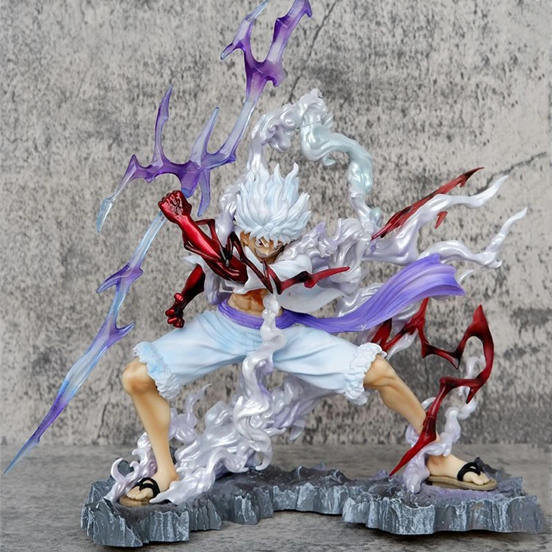 

26cm Anime One Piece Monkey D Luffy Gear Fifth Nika Ver. GK PVC Action Figure Battle Statue Collectible Model Kids Toys Doll