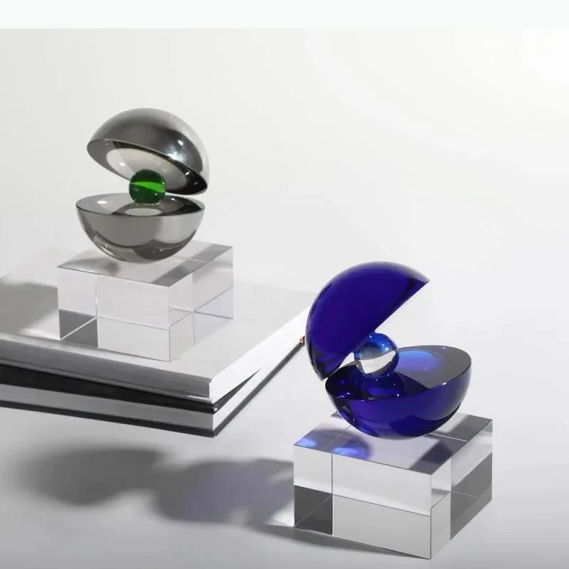 Spherical Ornaments Stacking Crafts Desk Decoration Abstract Artwork Statue Room Aesthetic Decor