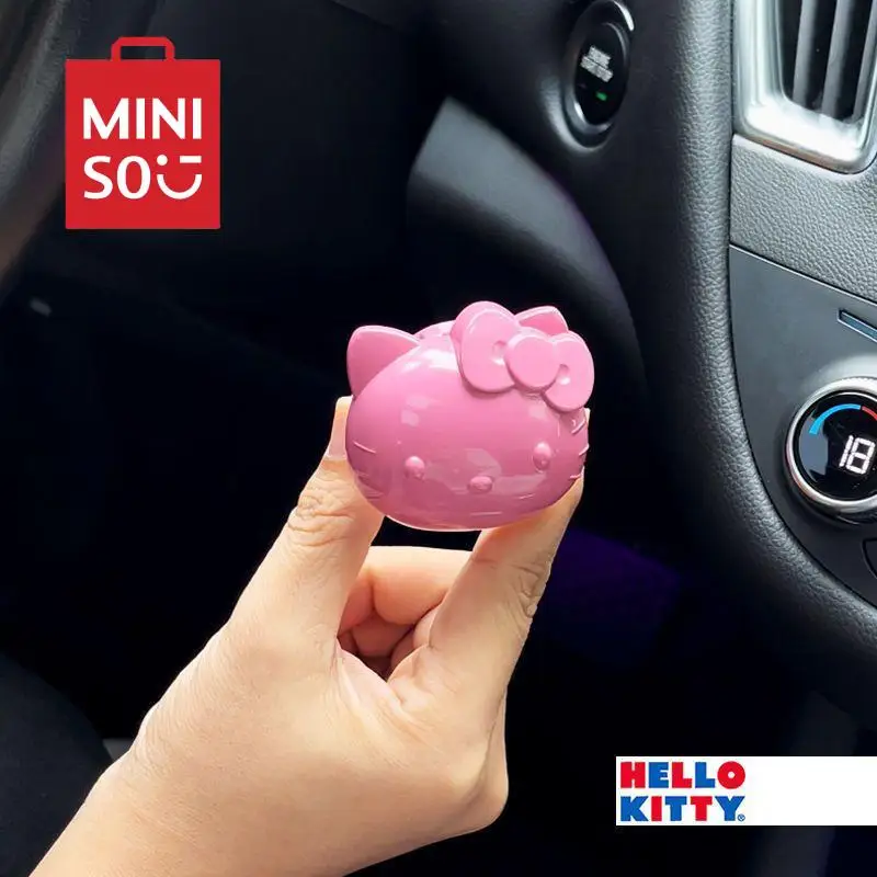 

Sanrio Car One-Touch Start Button Protective Cover Hello Kitty Cartoon Genuine Car Interior Modified Decorative Ignition Switch