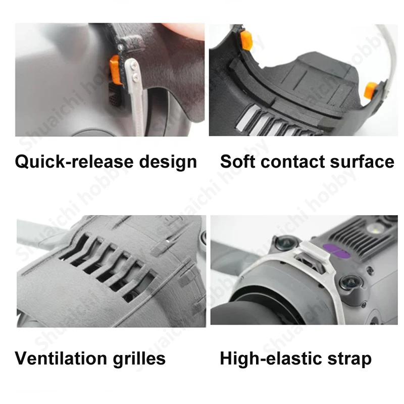 1PCS Gimbal Protector Lens Hood Anti-Scratch Anti-glare Protection Sunshade Lightweight Guard Parts for DJI Mavic 4Pro RC Drone