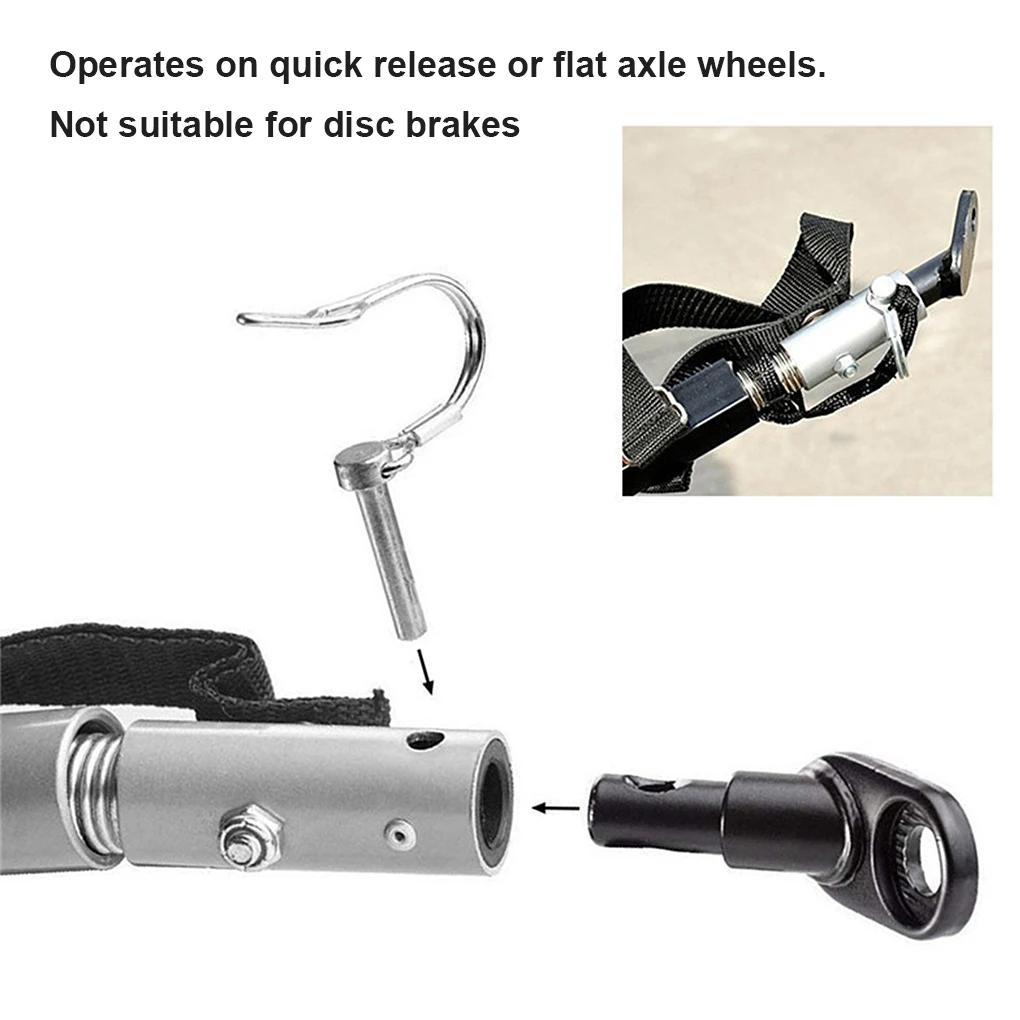 Bicycle Trailer Clutch Adapter Mount Hitch Model Coupler Linker E-Bike Cycling Towing Reusable Parts Accessories