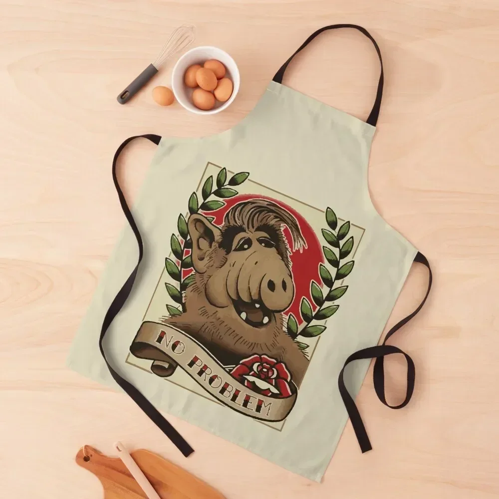 

ALF - No problem Apron professional hairdressing Waterproof Kitchen Woman Apron