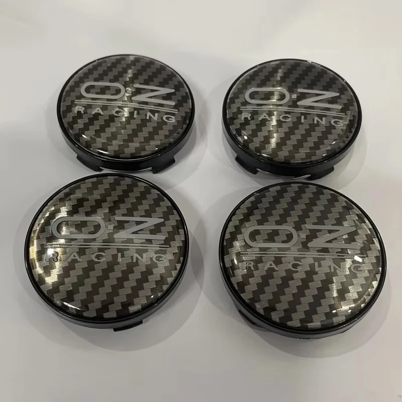 4 Stück 60mm OZ Racing Auto-Radnabenkappen Auto-Emblem Abzeichen Logo Radnabenkappen-Etikett Auto-Styling Auto-Zubehör – Detail 6