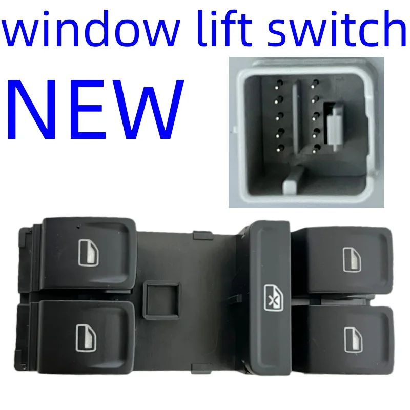 NEW Window Switch Window Glass Lift Control Switch Applicable to, VW Amarok Polo Passat CC Golf 1k4959857A 1k4959857B 1k4959857C