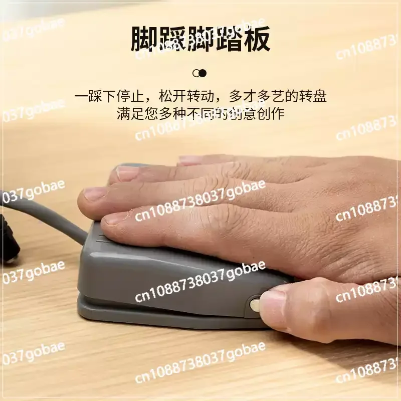 Special rotary table Automatic cavern countertop Pottery turntable Stainless steel electric turntable