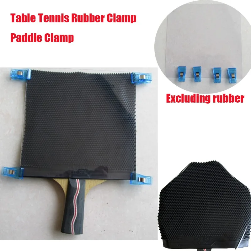 KaSFU Table Tennis Rubber Long Pimples Single Rubber Clamp Gluing Tool for Ping Pong Rubber Special Racket Assembl Clip