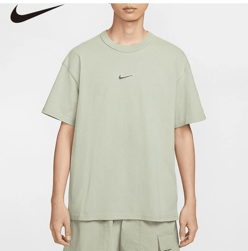 

fitteeAuthentic Nike Sportswear Men's Loose Casual Knit Short Sleeve T-Shirt FV7727-370
