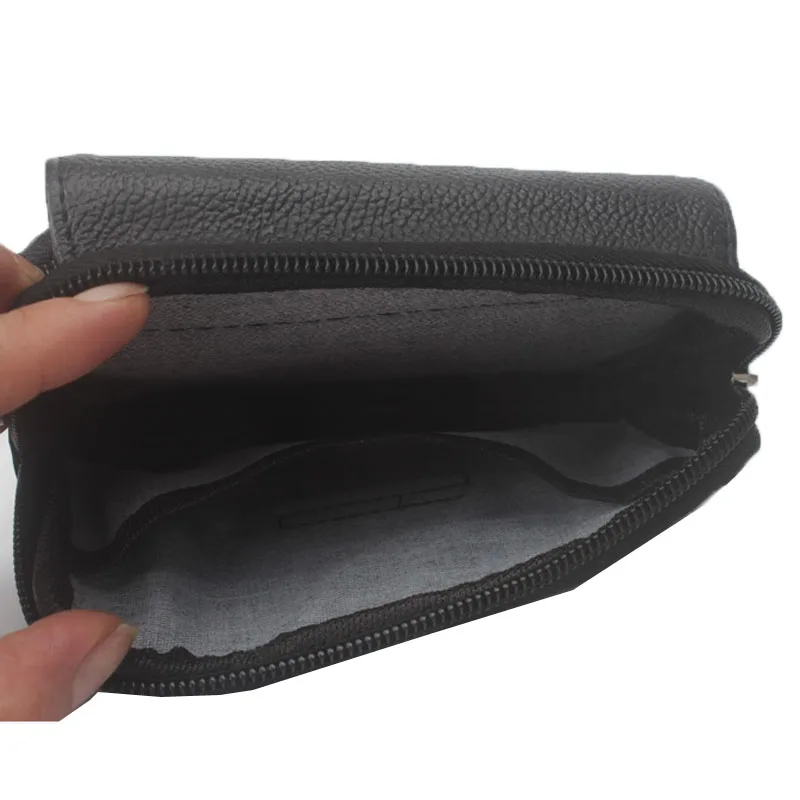 Men Leather Cell/Mobile Phone Cover Case Cigarette Money Hip Belt Fanny Bag Casual Waist Pack Father Gift wallet