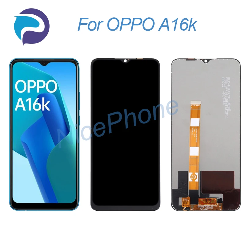 

for OPPO A16k LCD Display Touch Screen Digitizer Assembly Replacement 6.52" CPH2349 A16k Screen Display LCD