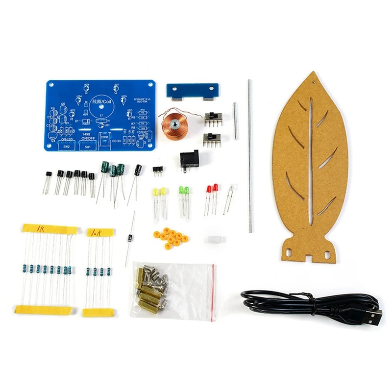 Top!-DIY Electronic Swing Kit Electromagnetic Swing Induction Teaching And Practical Training Welding Assembly DIY Kit